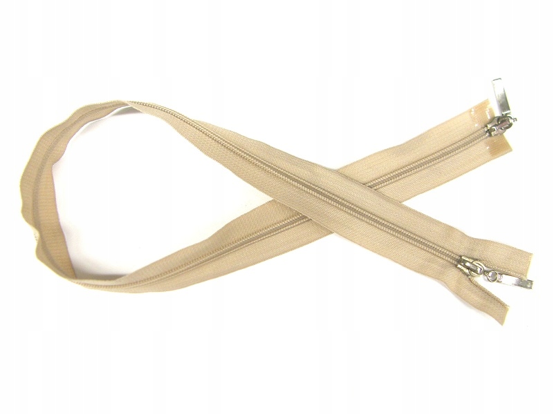 Zamki dwusuwakowe rozdzielcze 55cm Beż 05