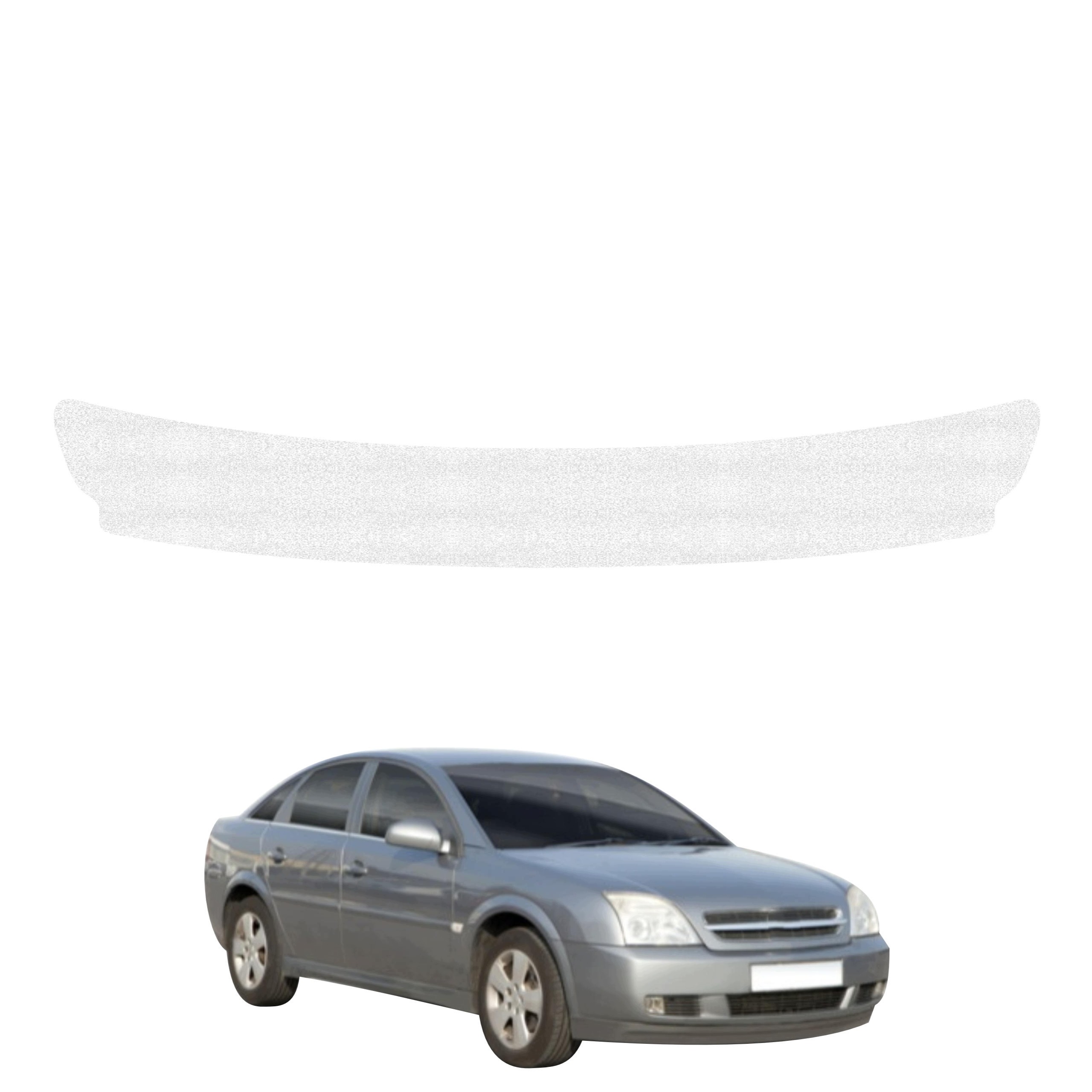 Povlak na práh zavazadlového prostoru pro Opel Vectra C Liftback (2002-2005) Bílá