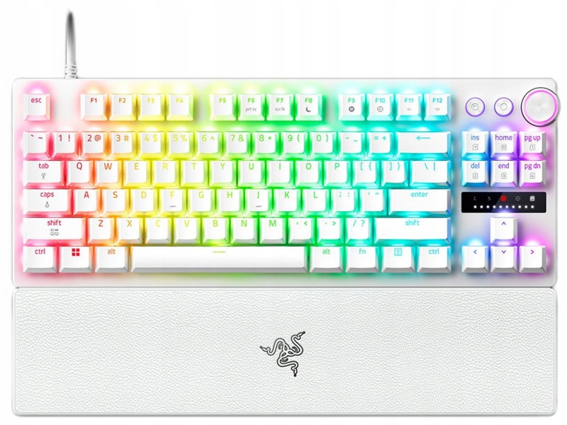 Klawiatura Razer Huntsman V3 Pro Tkl 8KHz Biały