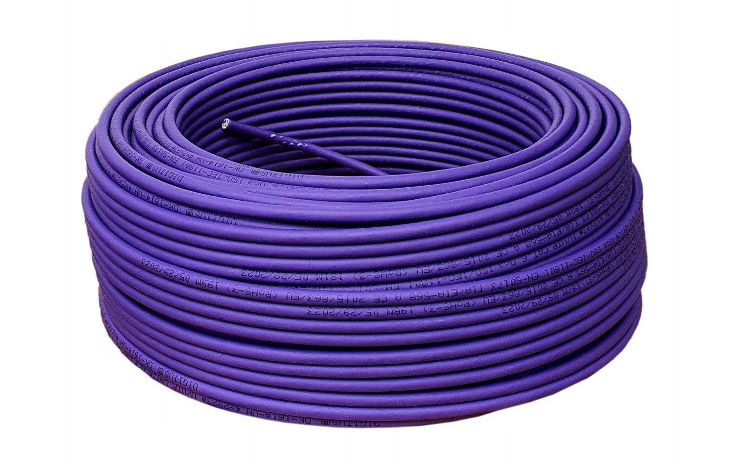 Kabel Skrętka F/utp kat.6 drut Lsoh 50m 1 Gbit