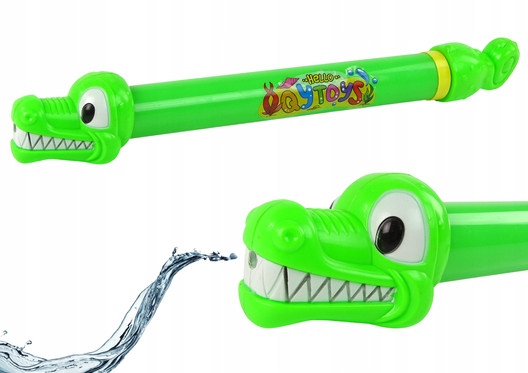 

Pistolet Na Wodę Krokodyl 45 cm Zielony Ogród