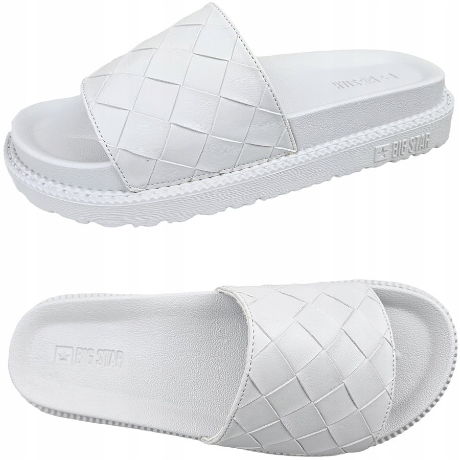 

Klapki Big Star damskie szare HH274688 39