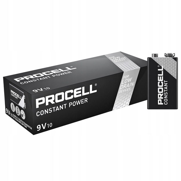 Bateria alkaliczna Duracell 9V (6F22) 10 szt.
