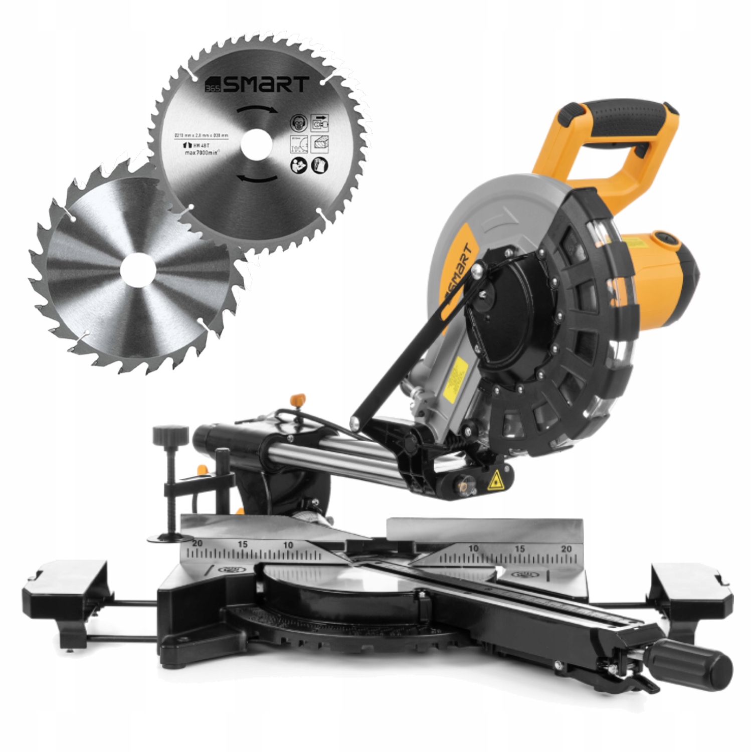 Ukośnica Piła Pilarka Ukosowa 216MM 1700W Posuw Laser Softstart SMART365