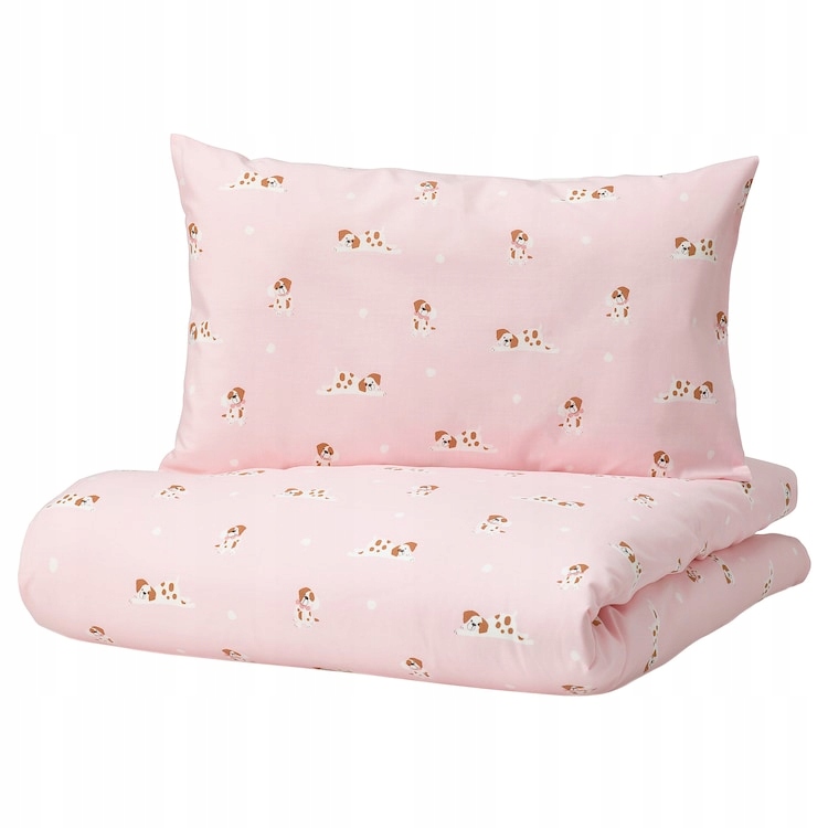 

Ikea Dromslott pościel dziecięca 110x125 szczeniak