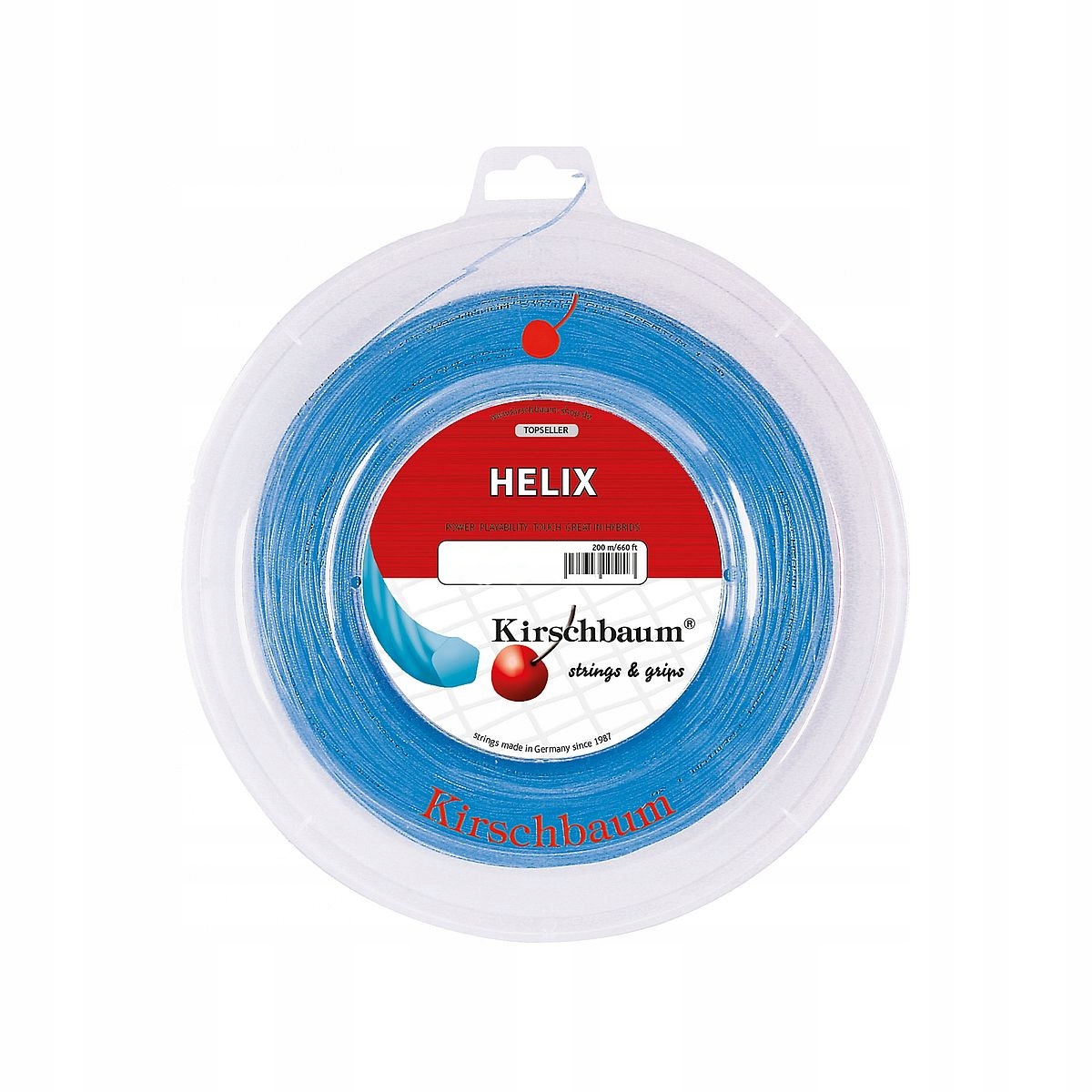 Tenisový výplet Kirschbaum Helix Modrý 1,25 mm 200 m