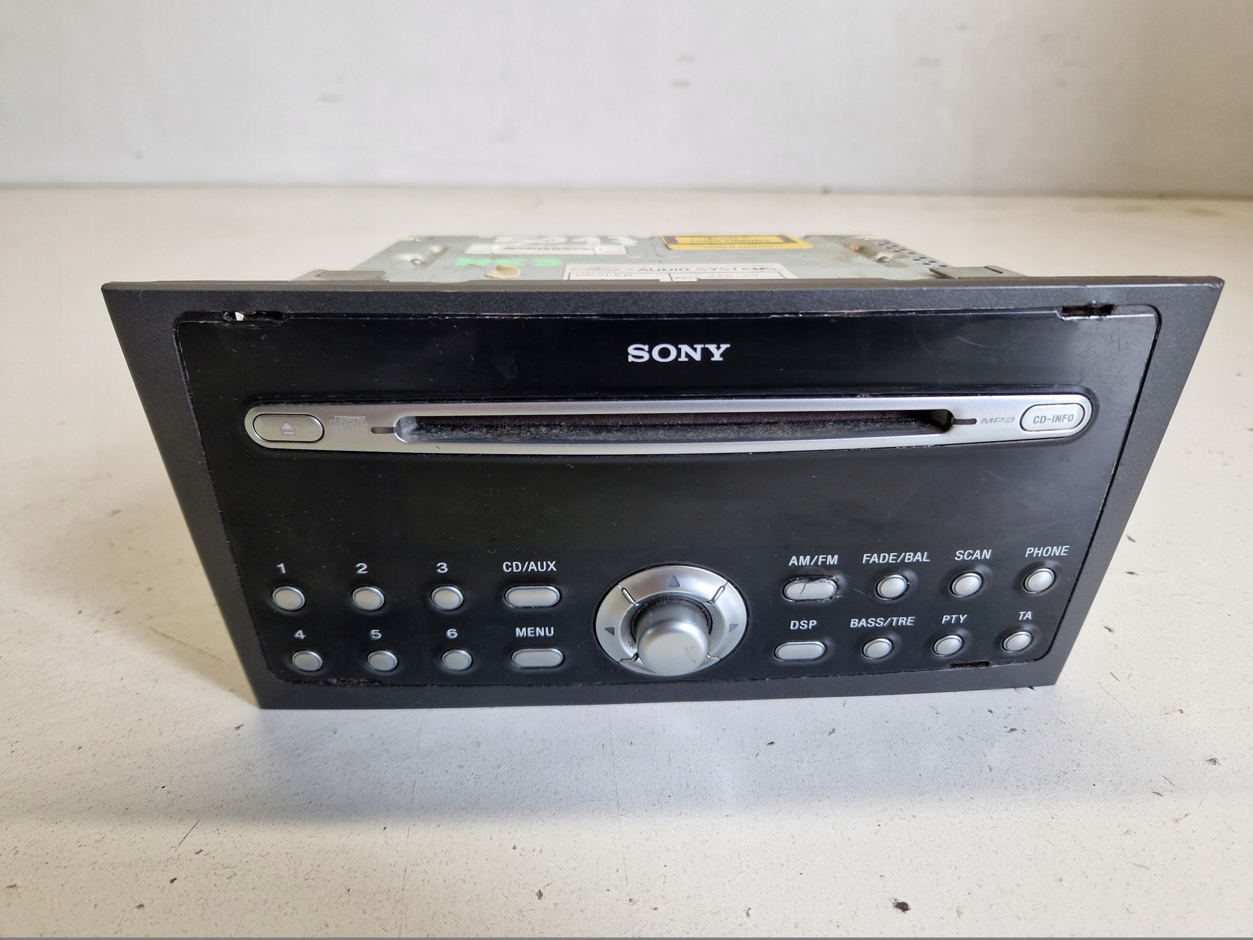 FORD MONDEO MK3 РАДІО CD ЗАВОД 3S7T-18C939-AE