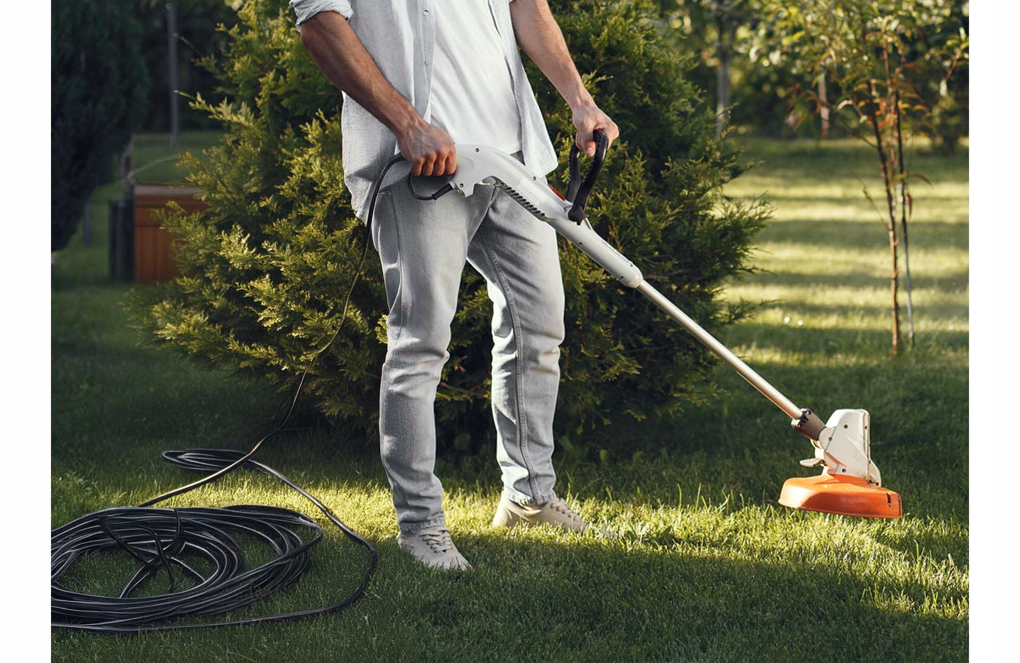 PRZEDŁUŻACZ OGRODOWY DO LAMPEK KOSIARKI BUDOWLANY GRUBY SZNUR 5m BLACK Typ ogrodowy pojedynczy