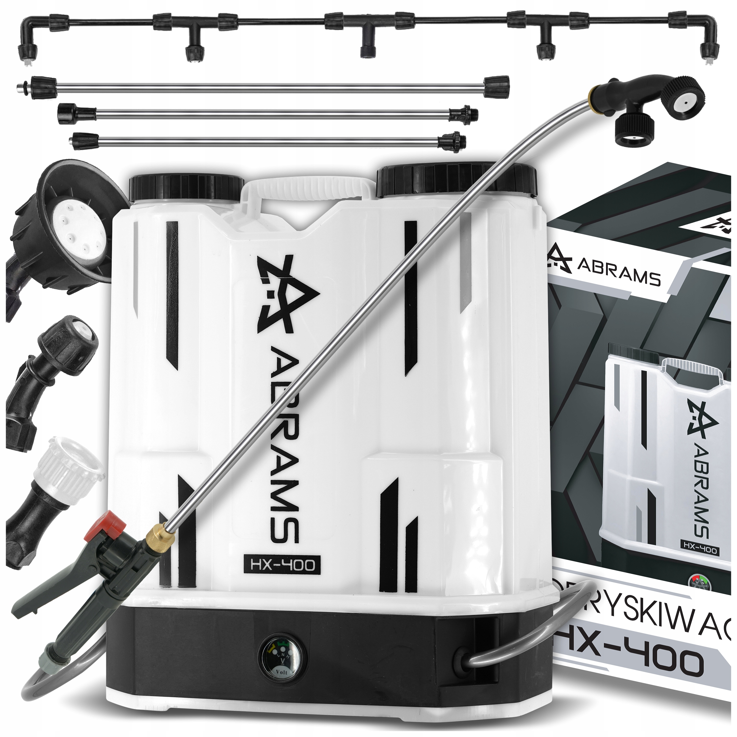 Elektrický Akumulátorový Tlakový Postřikovač 16 L Zahradní