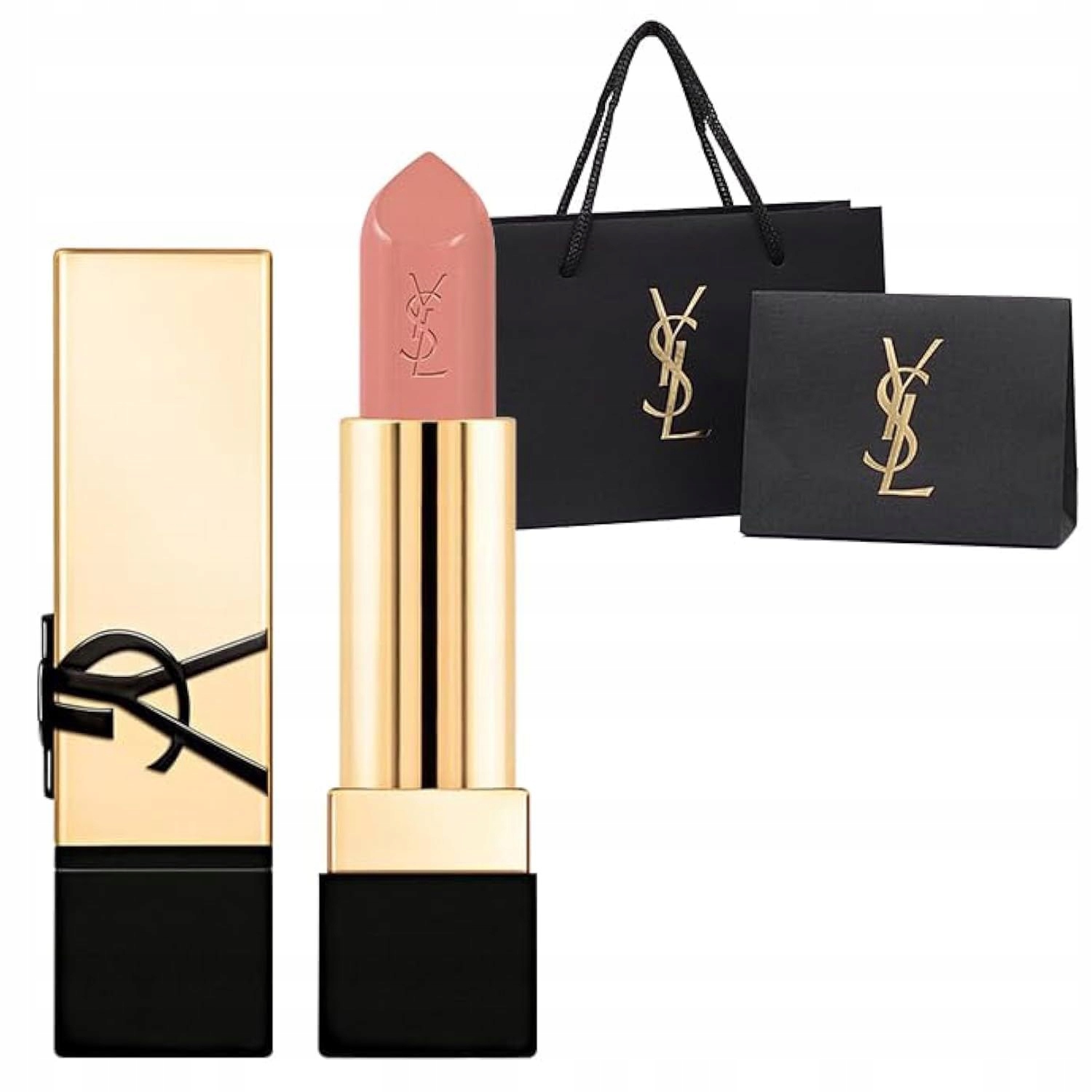 Saténová Rtěnka Rouge Pur Couture Caring Satin Lipstick 3.8 G Odstín: Nude