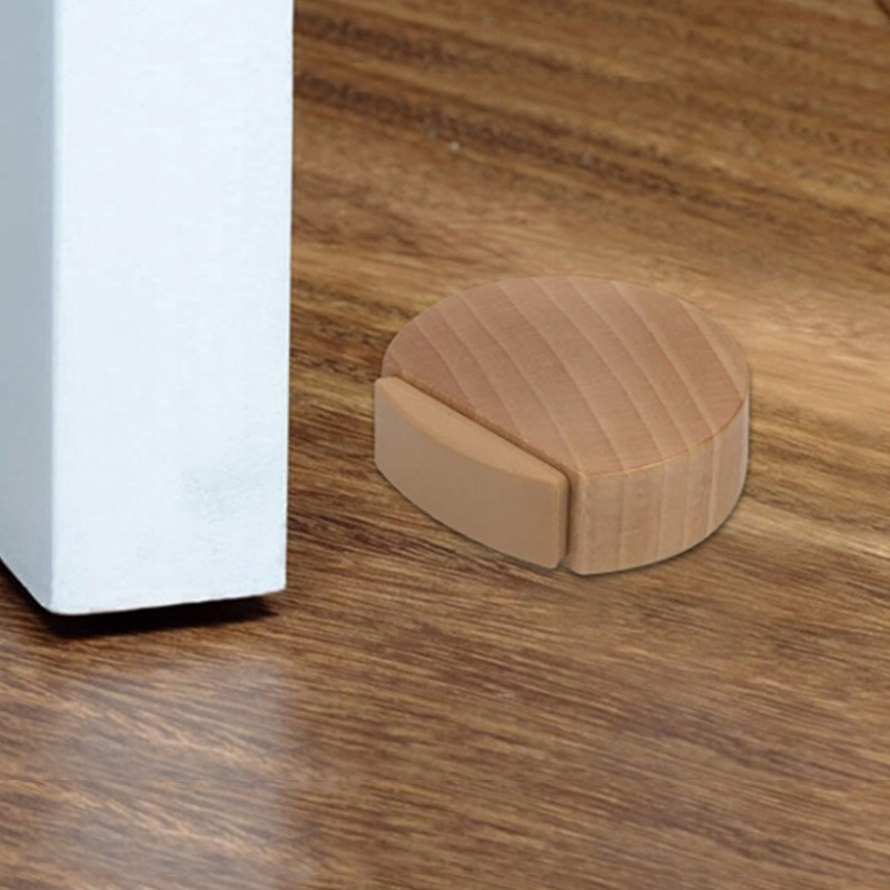 ODBOJNIK ODBÓJ STOPER DO DRZWI SAMOPRZYLEPNY DĄB BRĄZOWY DREWNO 1 szt EAN (GTIN) 5905701217878