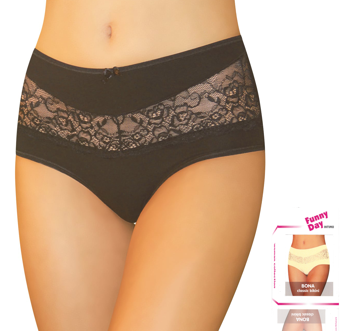 

Funny Day mini bikini Bona czarne XL