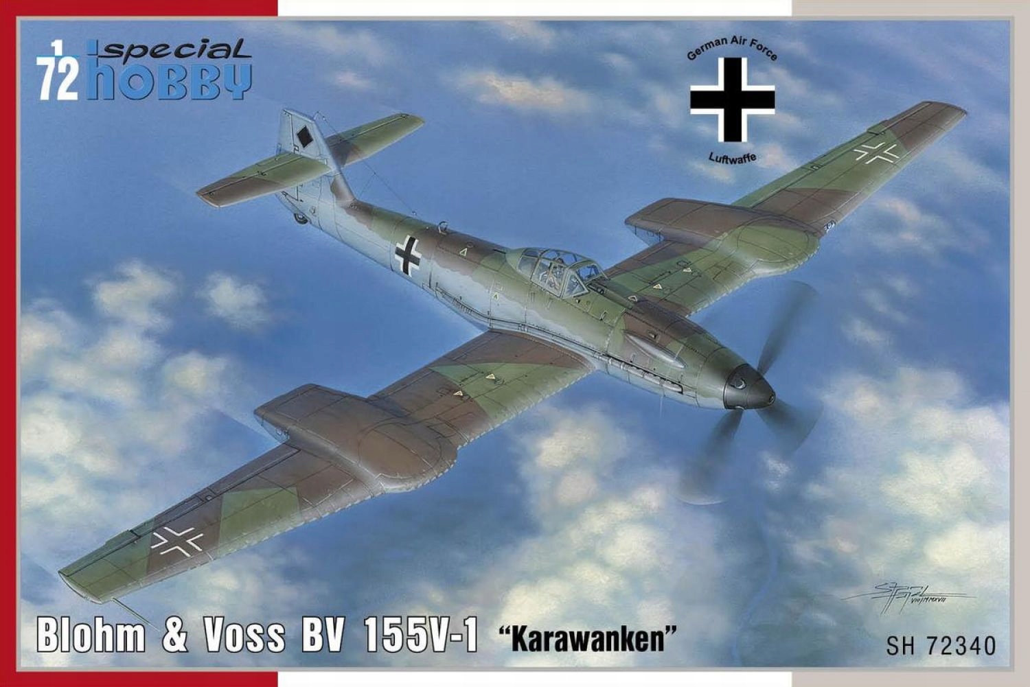 Special Hobby SH72340 1/72 Blohm & Voss Bv 155V-1
