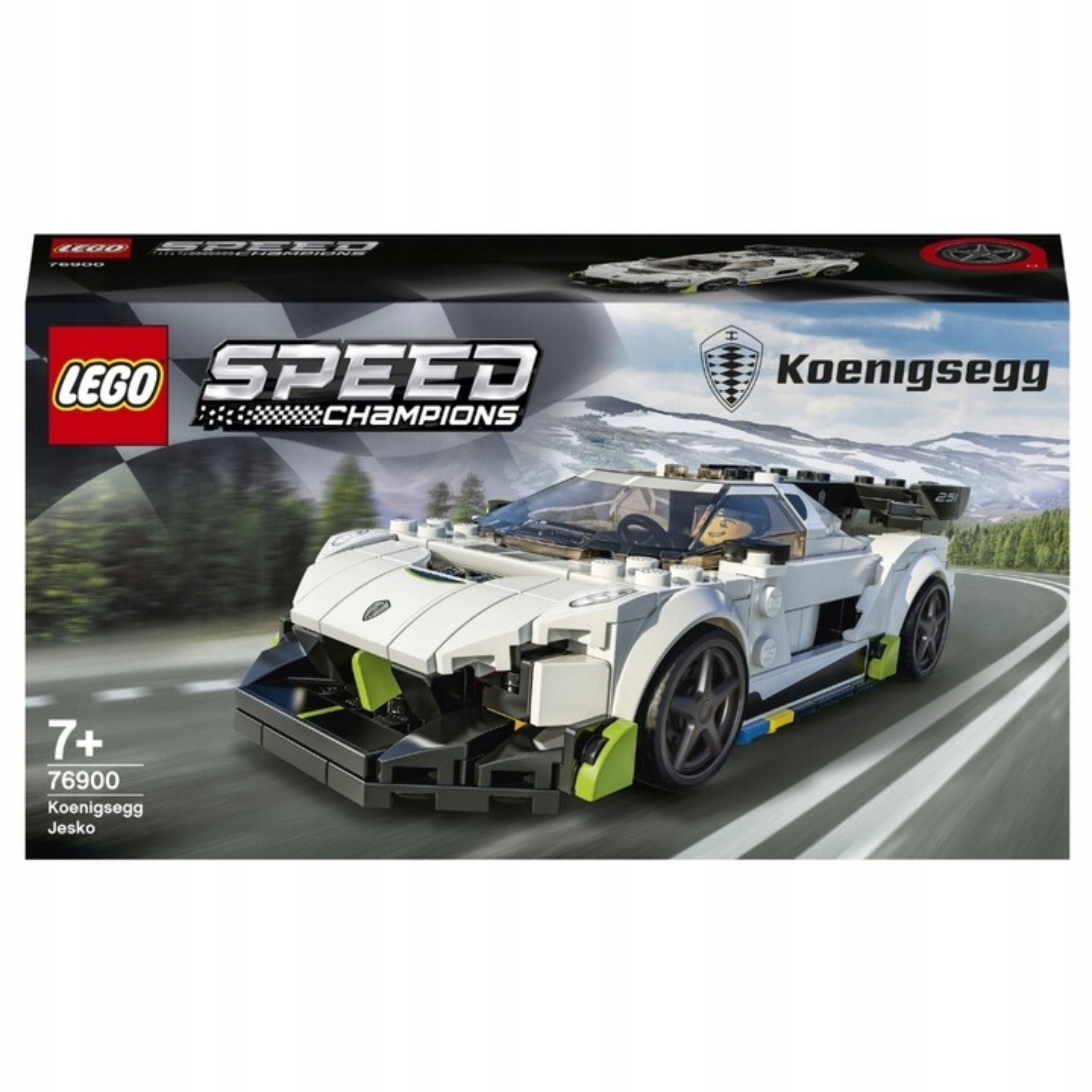 Lego Speed Champions Koenigsegg Jesko 76900 Závodní auto 280 dílků