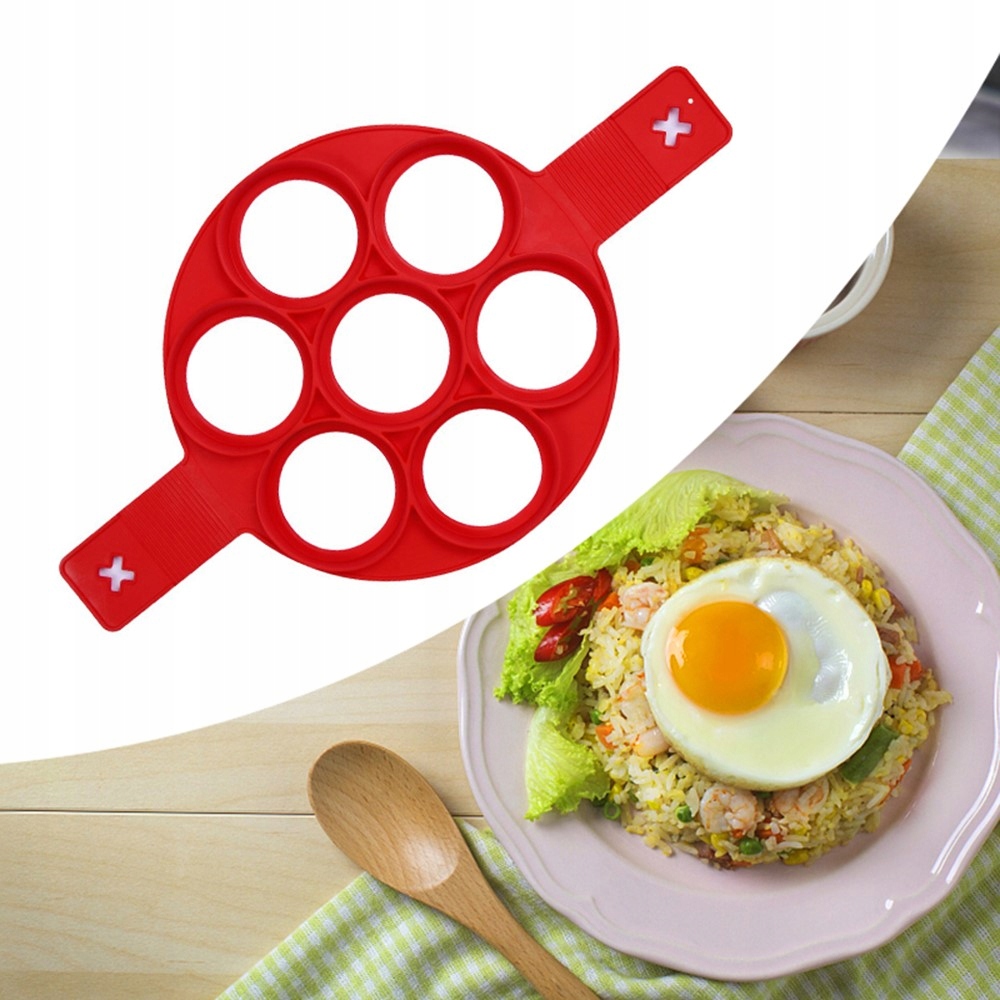 TG63197 SILIKONOWA FORMA DO NALEŚNIKÓW jajek sadzonych omletów pancakes Wysokość 1 mm