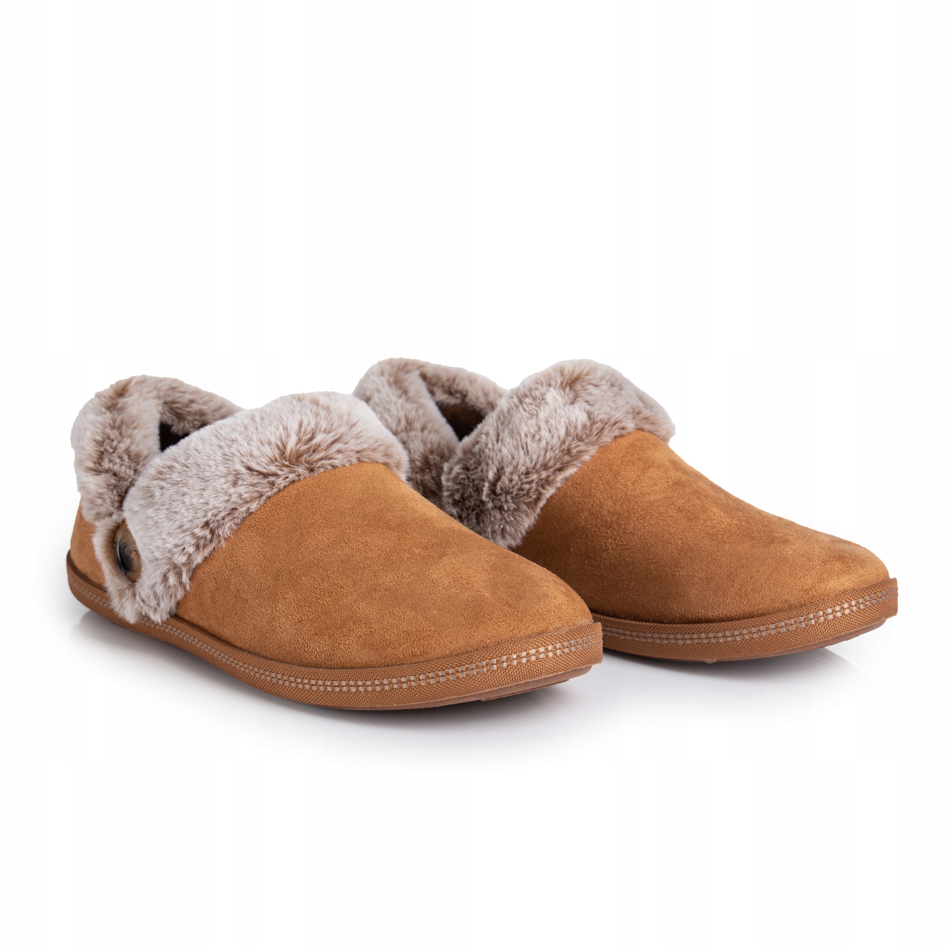 Pantofle pantofle Skechers 38 Kaštanová