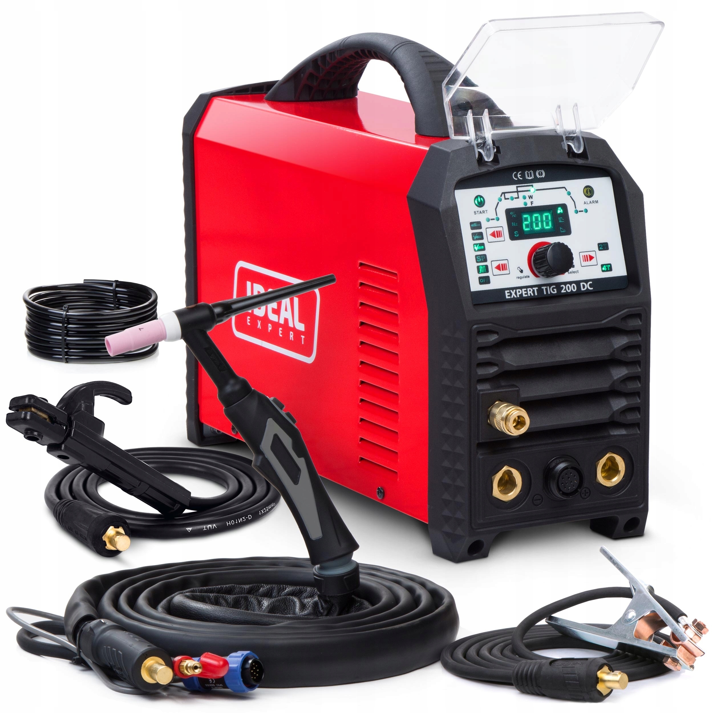 Invertorová Svářečka Ideal Expert Tig 200 DC Mma Puls 230V 200A Hf