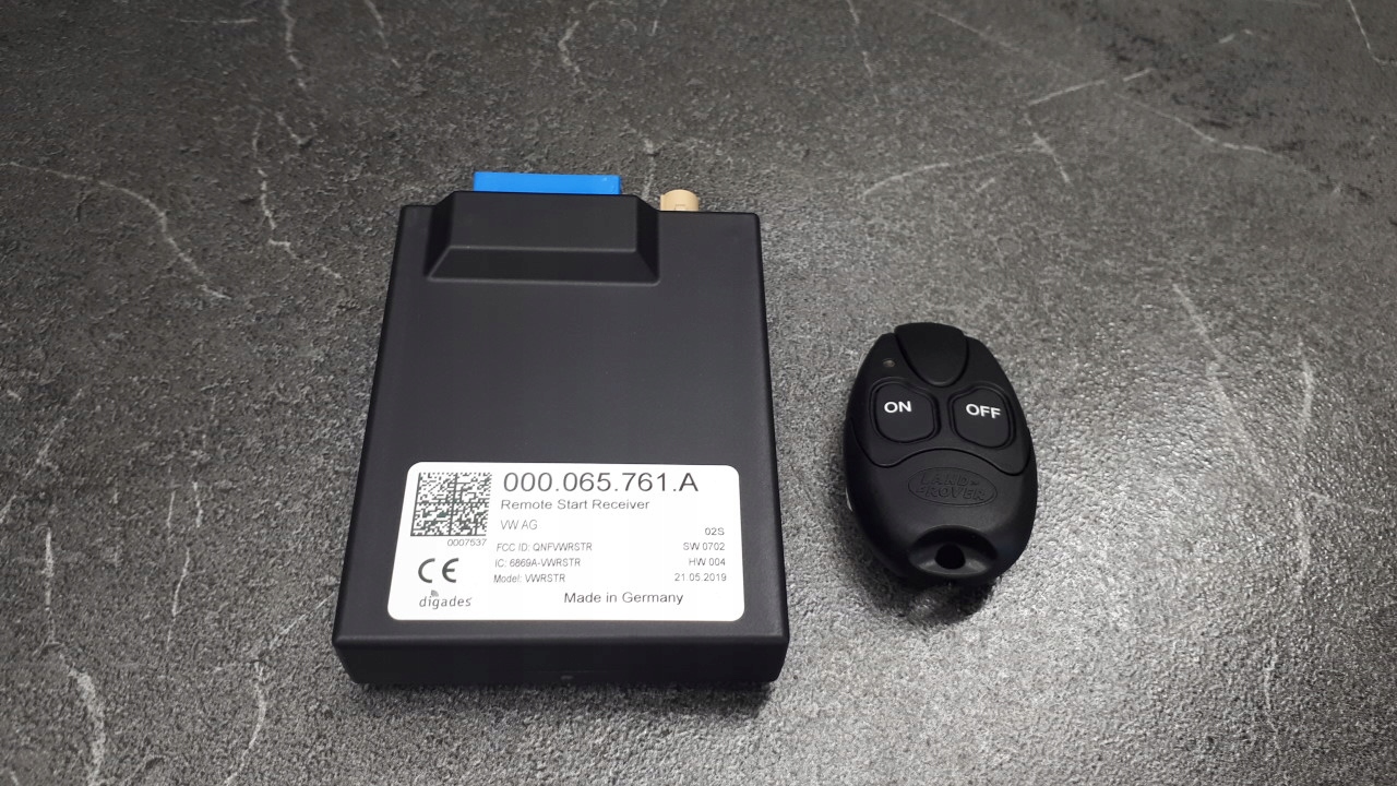 7N0963513 moduł pilot webasto Landrover Marka inny