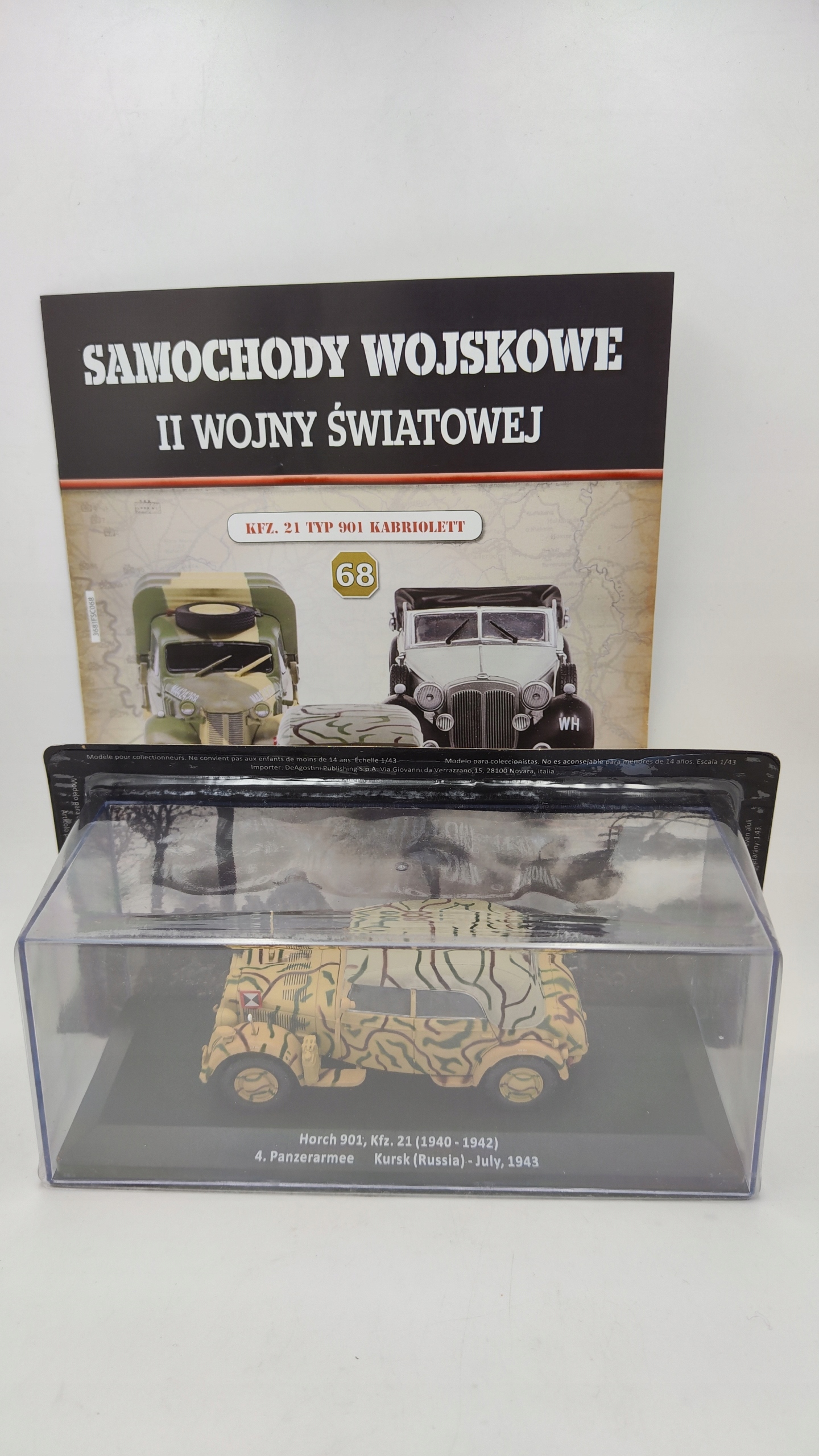 Auta 2WŚ Horch 901 Kfz.21 1940-1942 1:43 DeAgostini