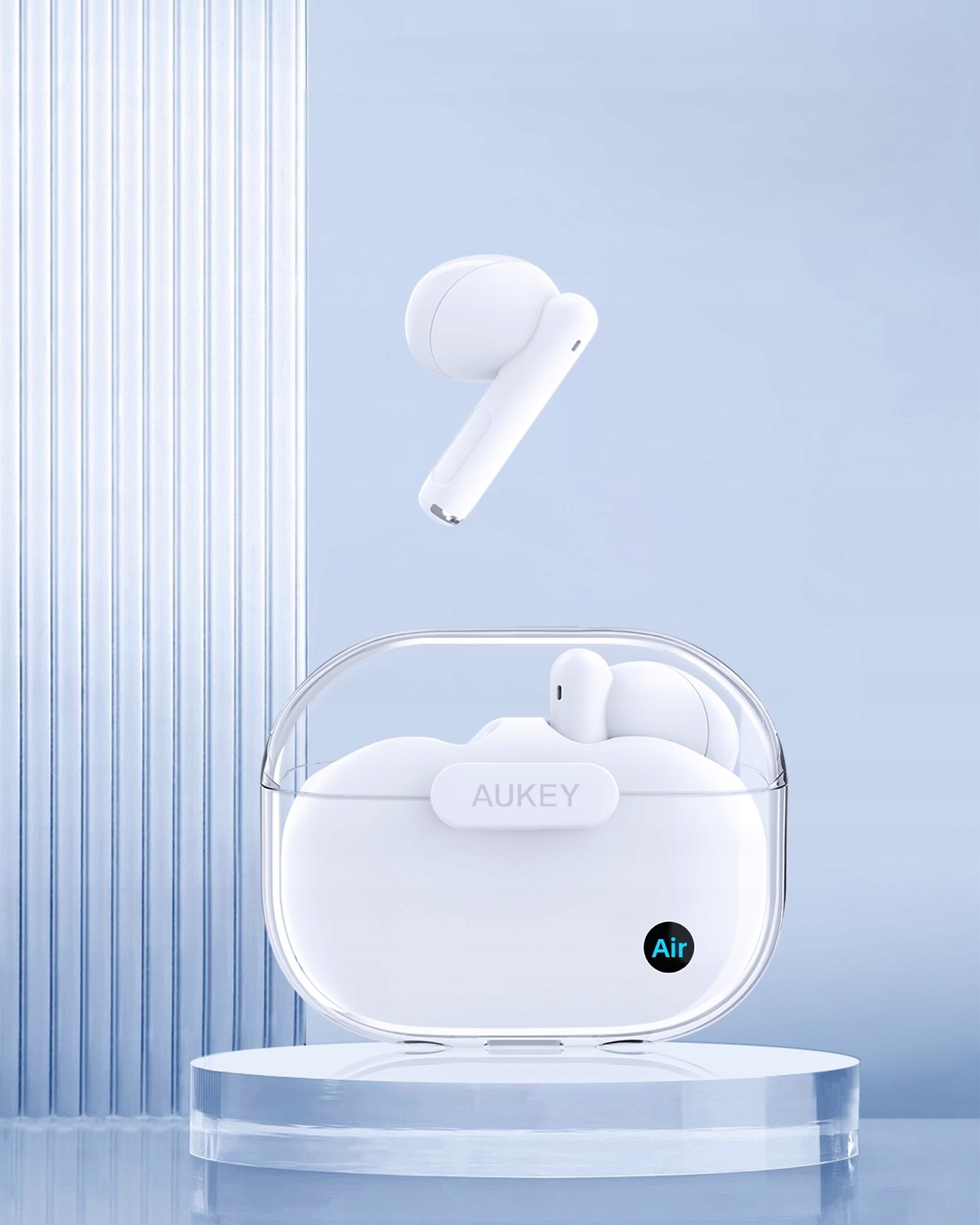 Słuchawki AUKEY EP-M2 TWS białe Mikrofon tak
