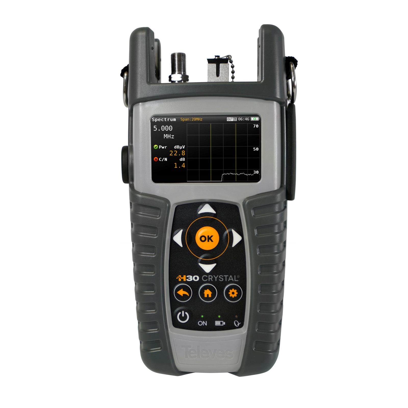 Miernik H30 CRYSTAL DVB-S/S2 + DVB-T2 ref. 593602