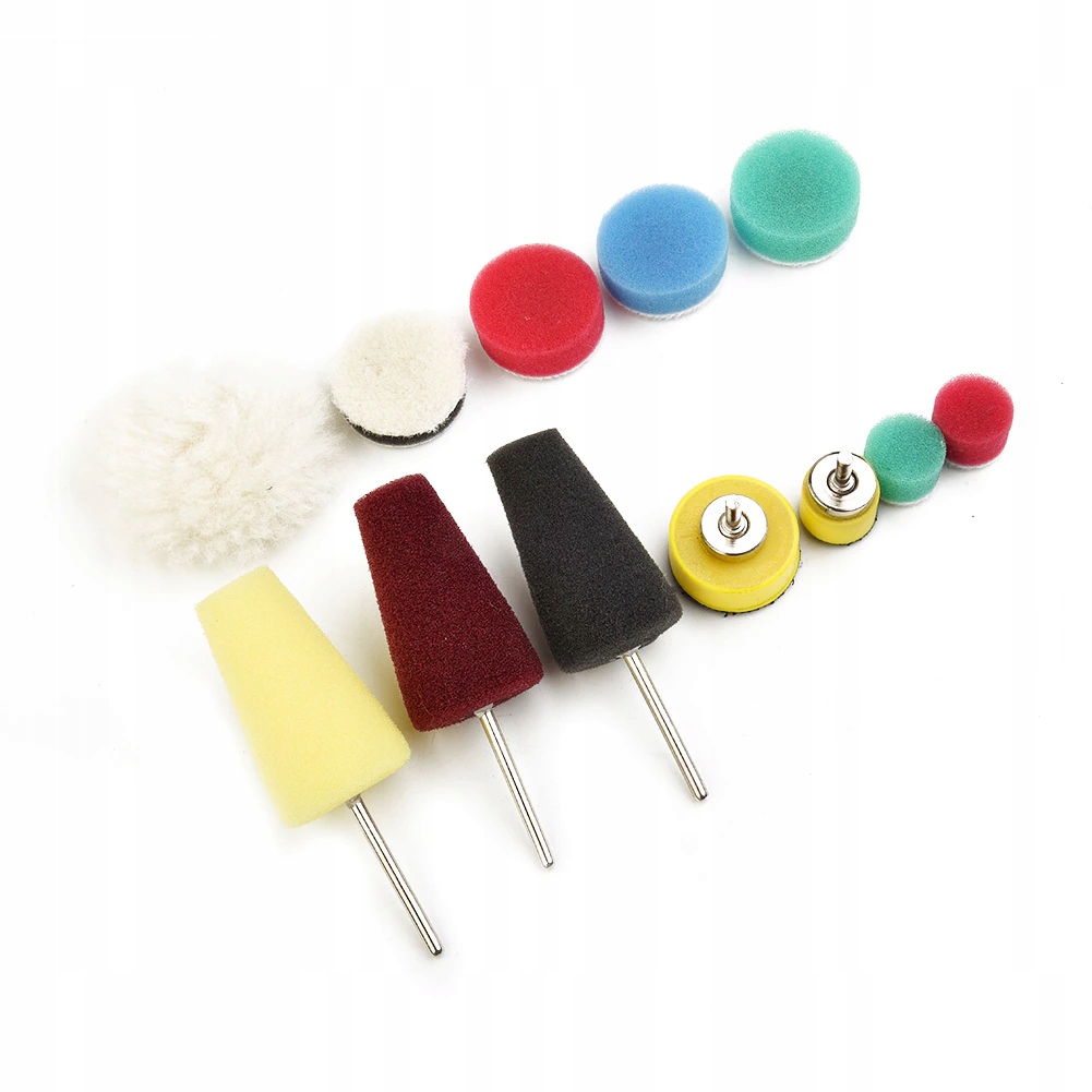 Zestaw Do Polerowania Felg Stożek Futro Pady Gąbki