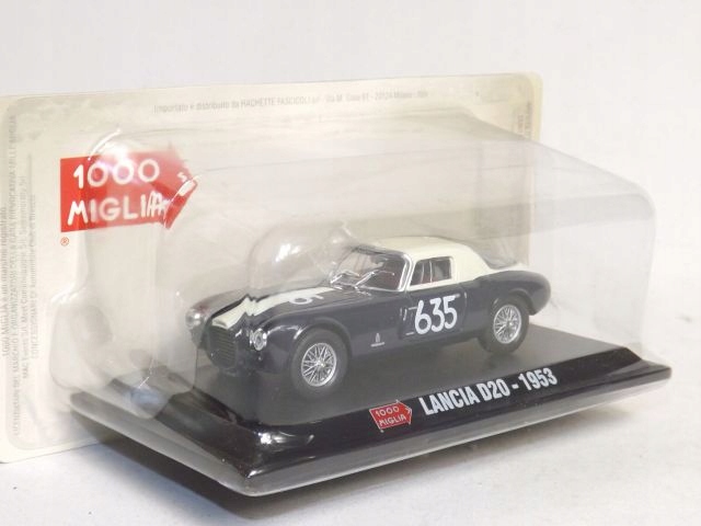 Lancia D20 1953 No.635 1000 Miglia 1:43