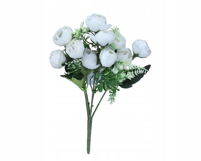 

Bukiet Róży Pełnika Sztuczne Kwiaty Ozdoba 35CM