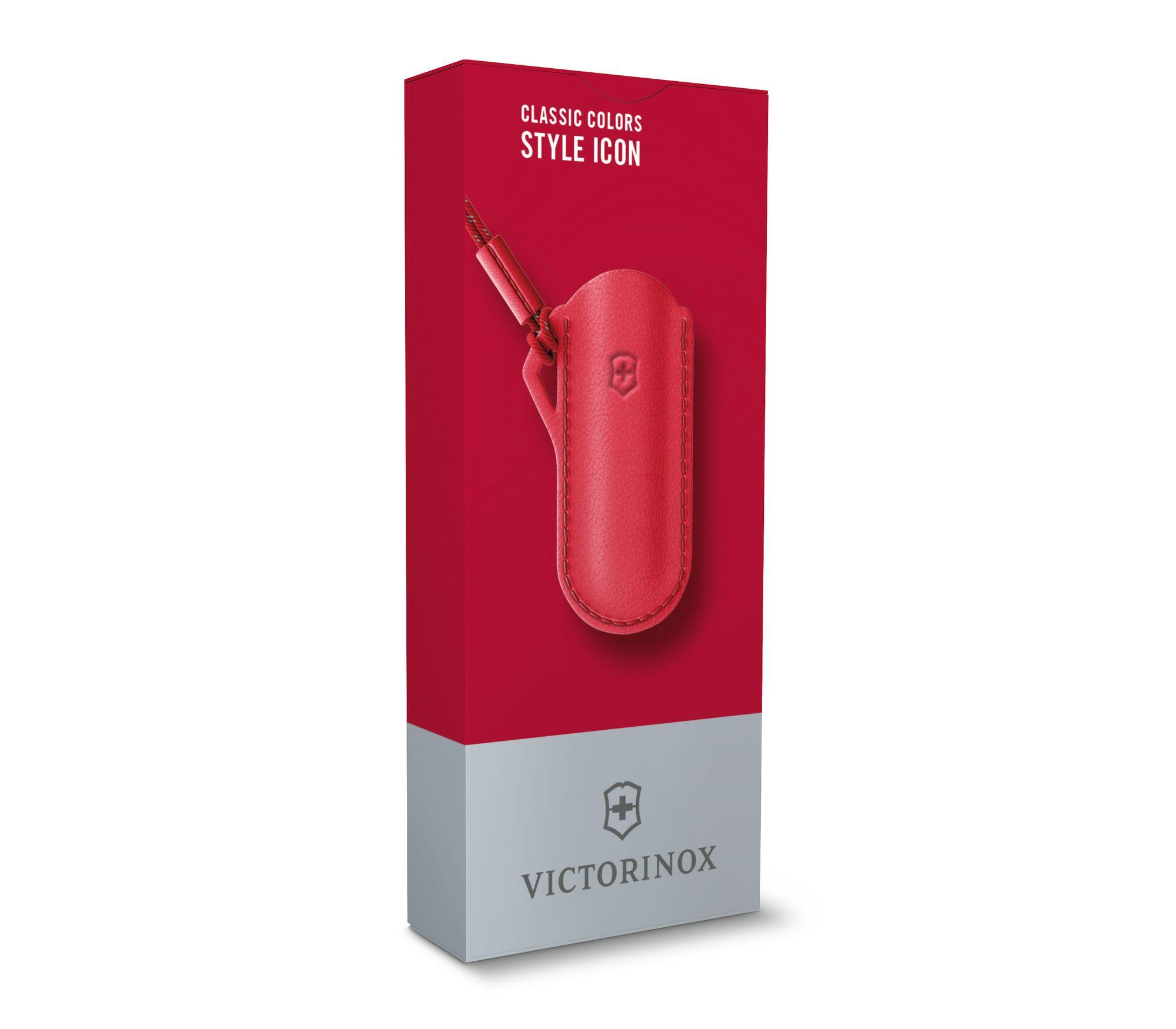 SKÓRZANE ETUI POKROWIEC VICTORINOX CLASSIC ICON Materiał rękojeści skóra