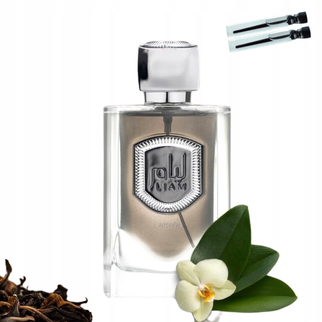 Parfém Lattafa Liam Grey 100 ml 2 vzorky Dárek