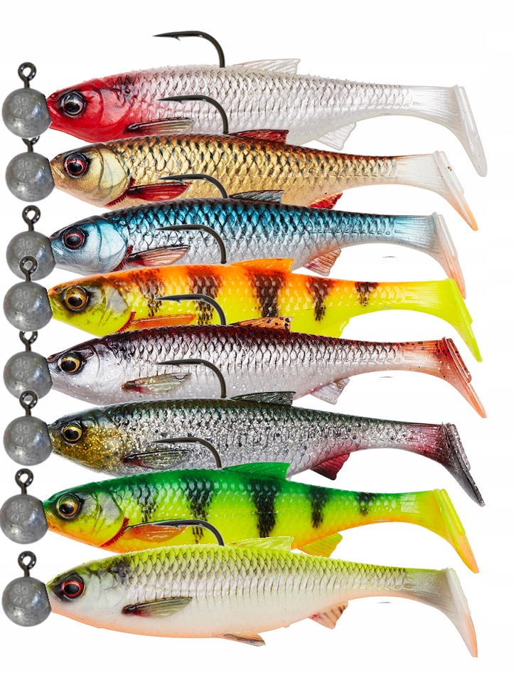 

zestaw uzbrojony Savage Gear 3D River Roach 12cm