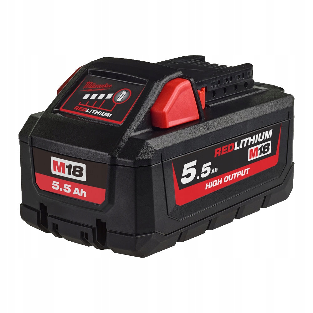 Akumulator Li-Ion Milwaukee M18 HB5,5 High Output 18V Oryginał 4932464712
