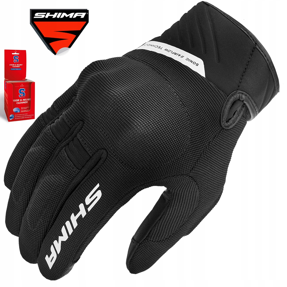 Pánské Motocyklové Rukavice Shima Sonic Men Krátké Městské Pohodlné