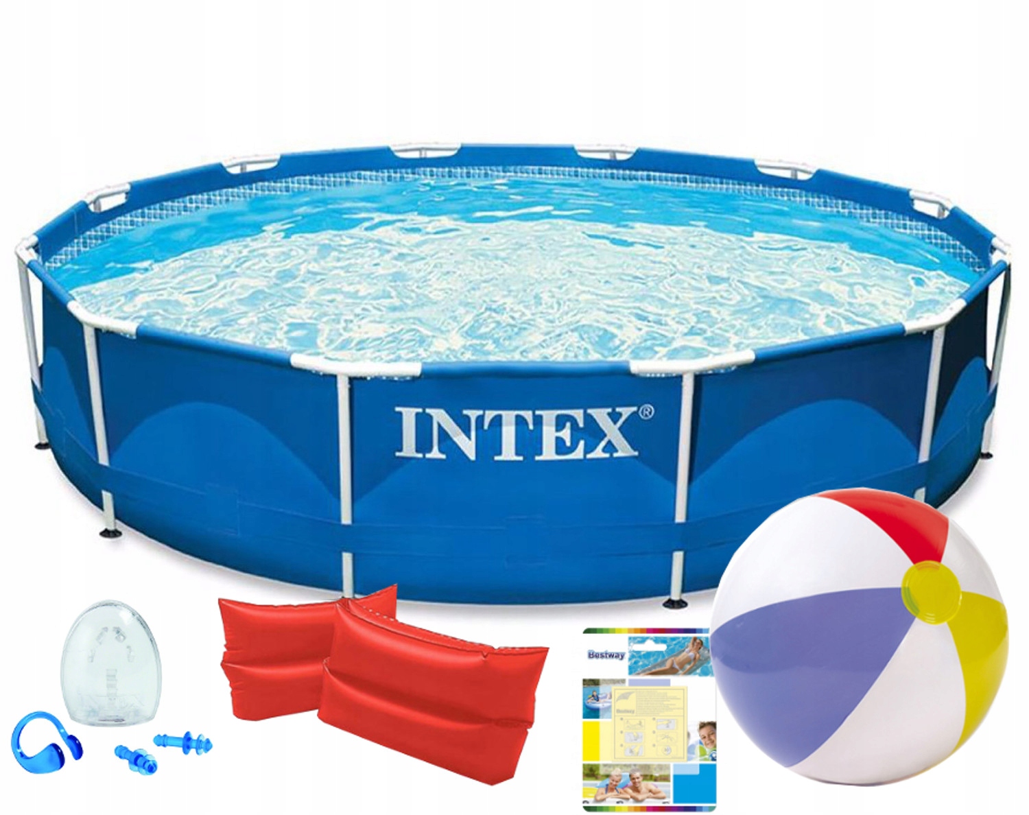 

28210 Intex 7w1 366X76 CM Nowy Basen Stelażowy