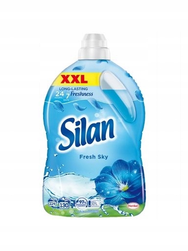 Levně 2x Silan Fresh Sky Tekutá Aviváž 2,86 l 130 praní