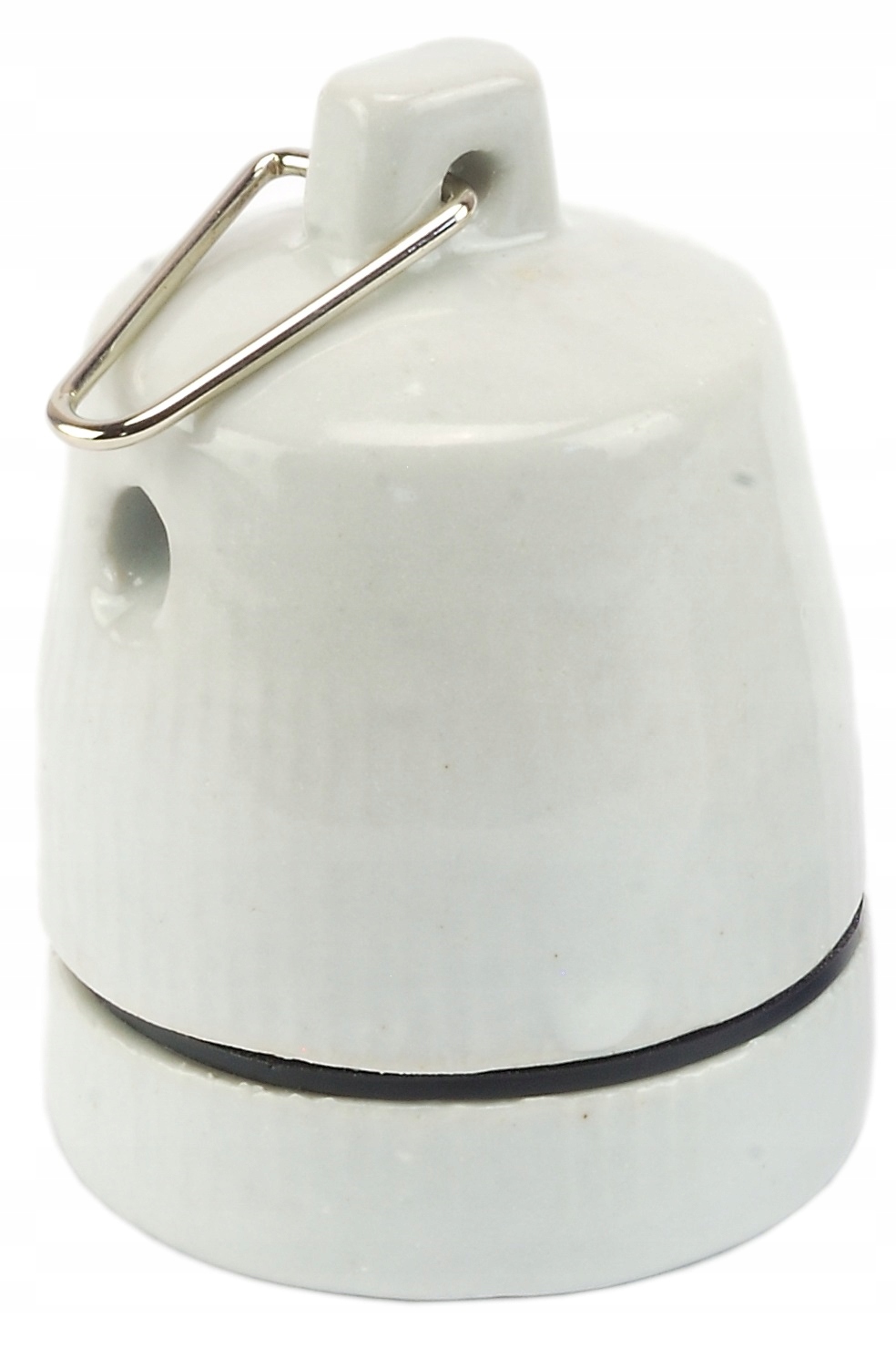 

Oprawka Porcelanowa Gwint E27 Z Uchwytem Wieszak