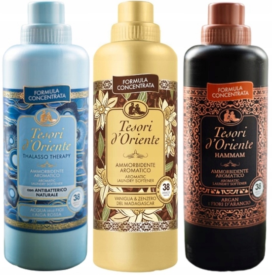 Levně Tesori d'Oriente Sada 3 italských aviváží 760 ml Tvh