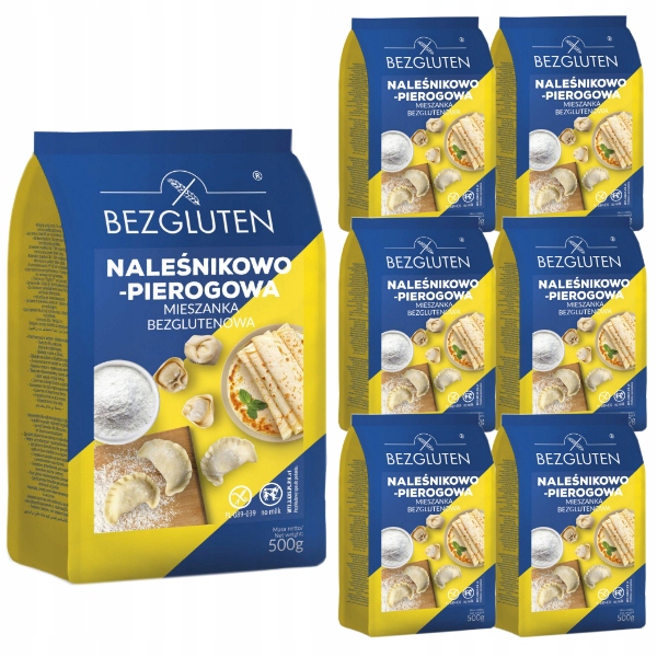 6 x Bezgluten knedlíkové, těstovinovo-palačinkové těsto Bezgluten