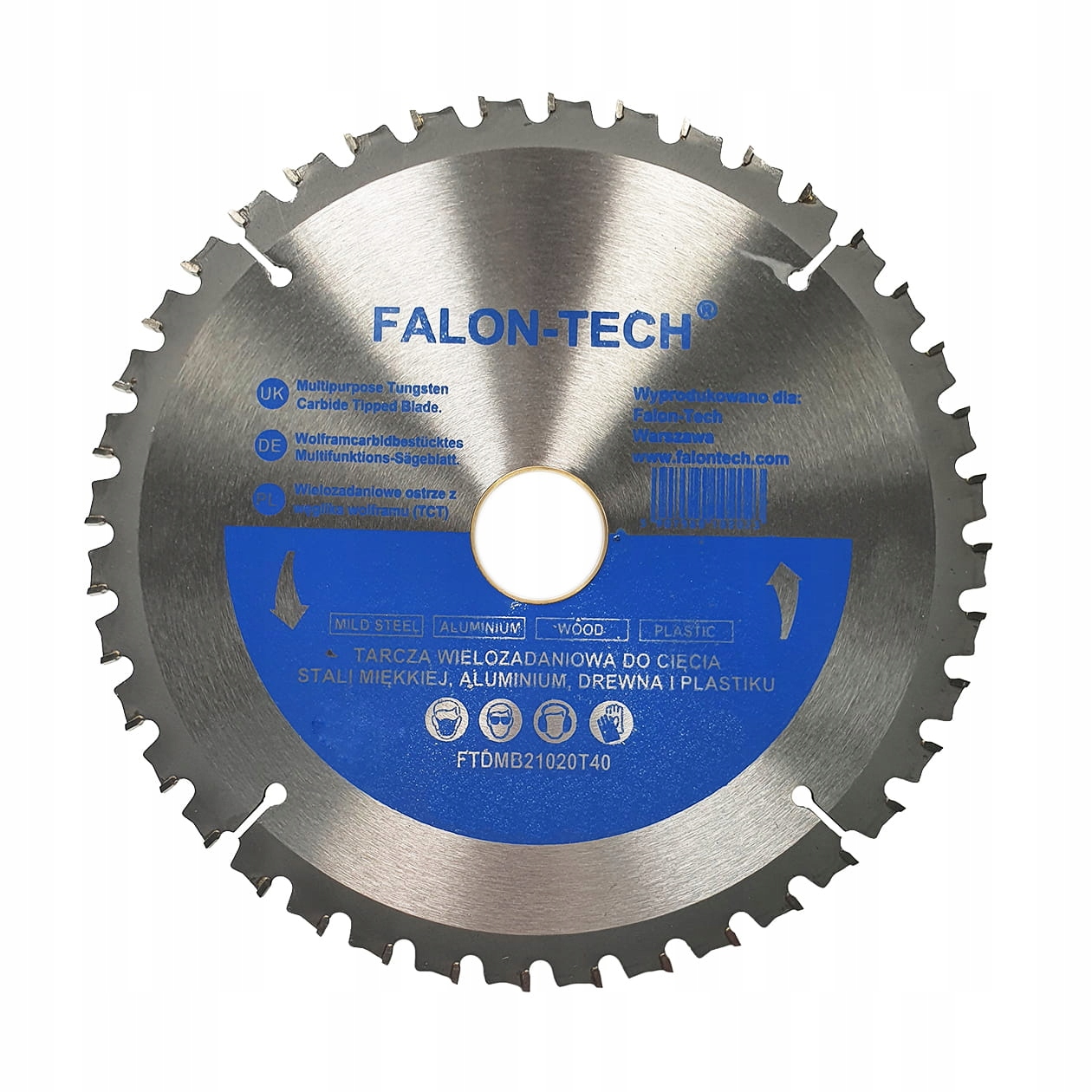 

Tarcza wielozadaniowa do drewna metalu 125mm 40T