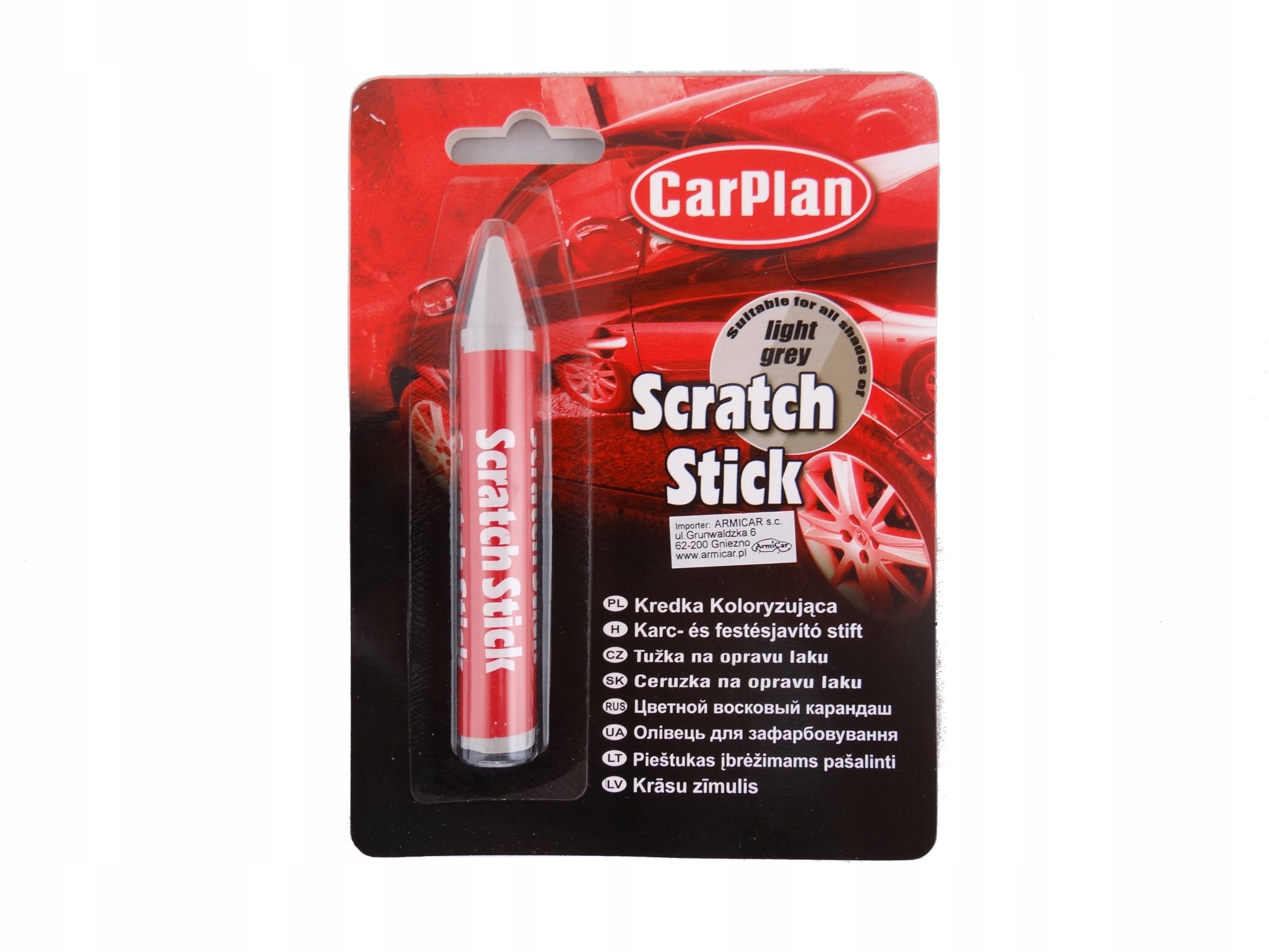 

Carplan Kredka Koloryzująca Na Rysy Srebrna