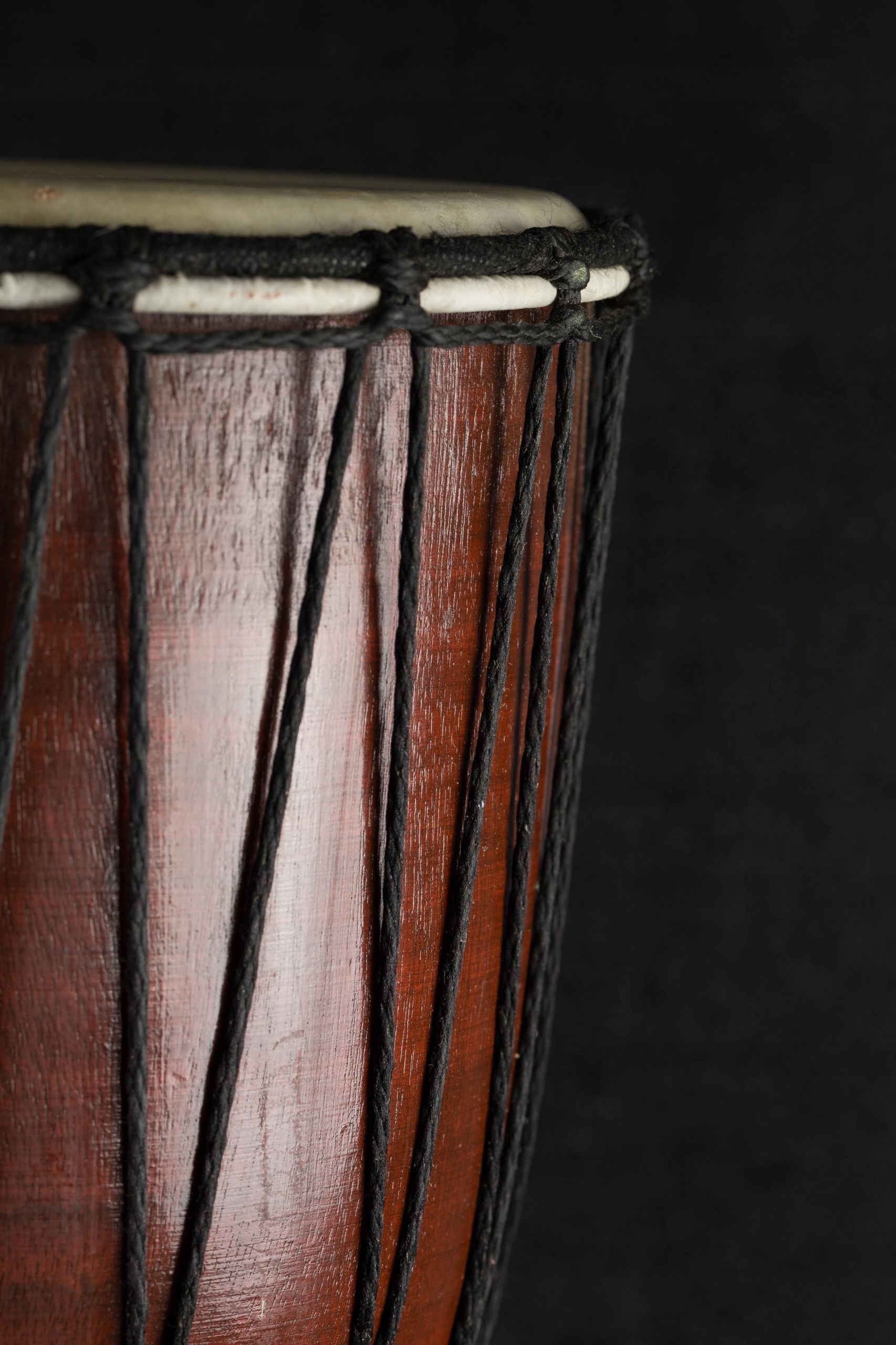 BĘBENEK, DJEMBE Malowany WYS. 40cm Marka inna