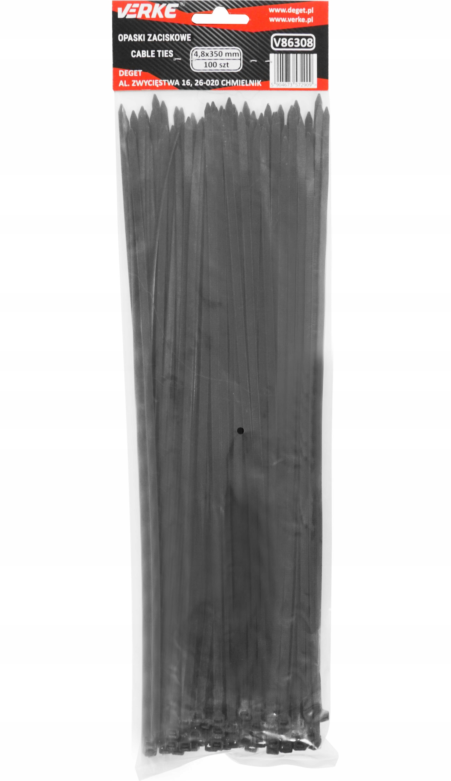 OPASKI ZACISKOWE KABLOWE TRYTKI TRYTYTKI 4,8x350mm ZESTAW TRYTEK TRYTYTEK EAN (GTIN) 5904673572909