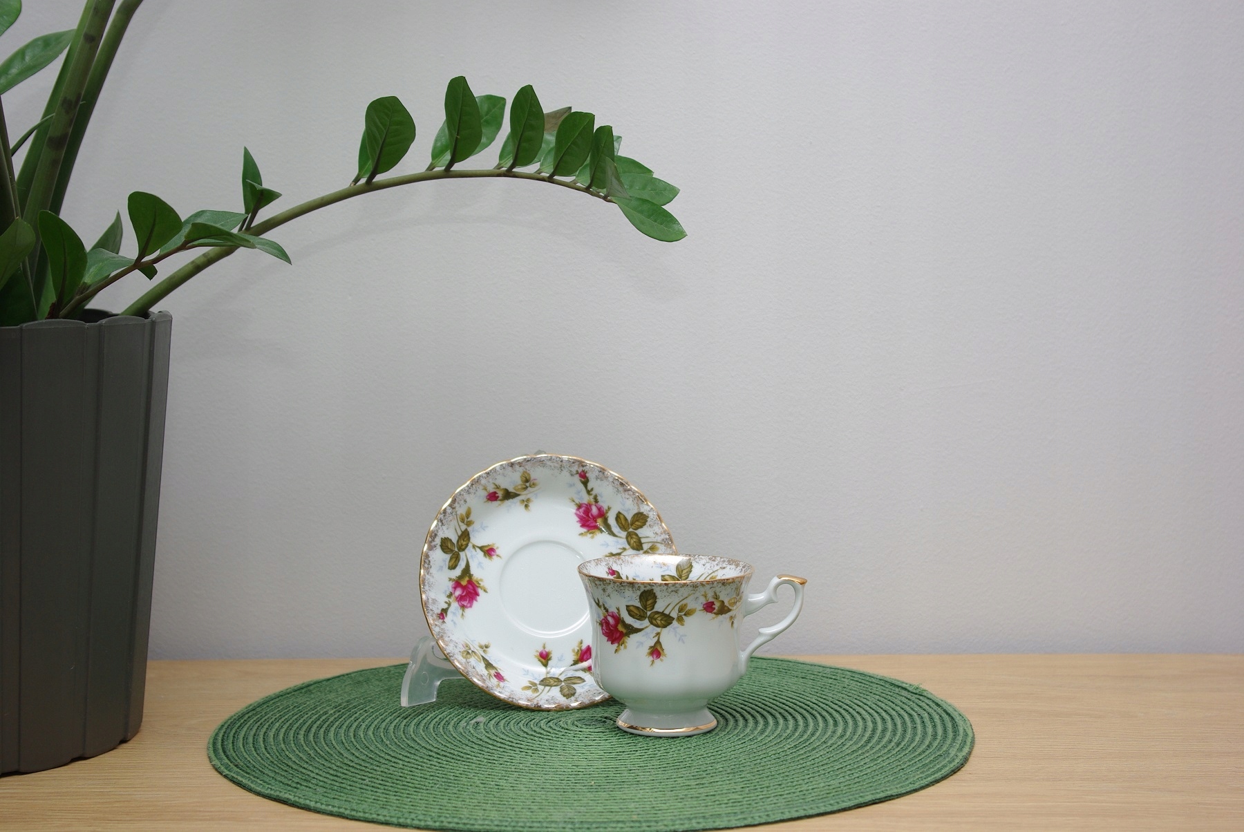 CHODZIEŻ FILIŻANKA Z SPODKIEM !! ''Iwona'' róża EAN (GTIN) 5904576064785