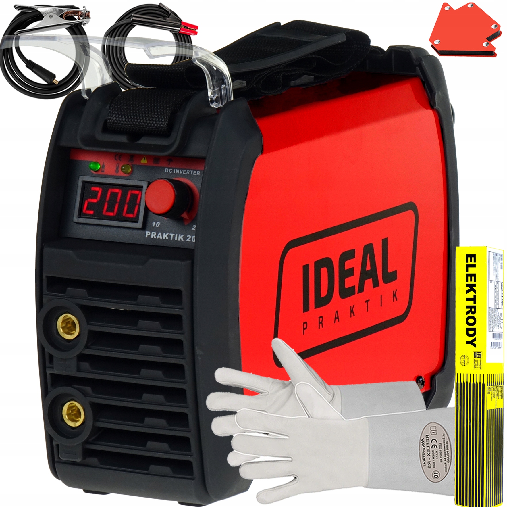 Ideal Svařovačka Praktik 205 Digitální Vrd 230V Mma