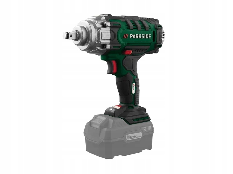 Parkside Úderový klíč 20V 400Nm 1/2 Passk 20-Li C4 Kufr bez Aku