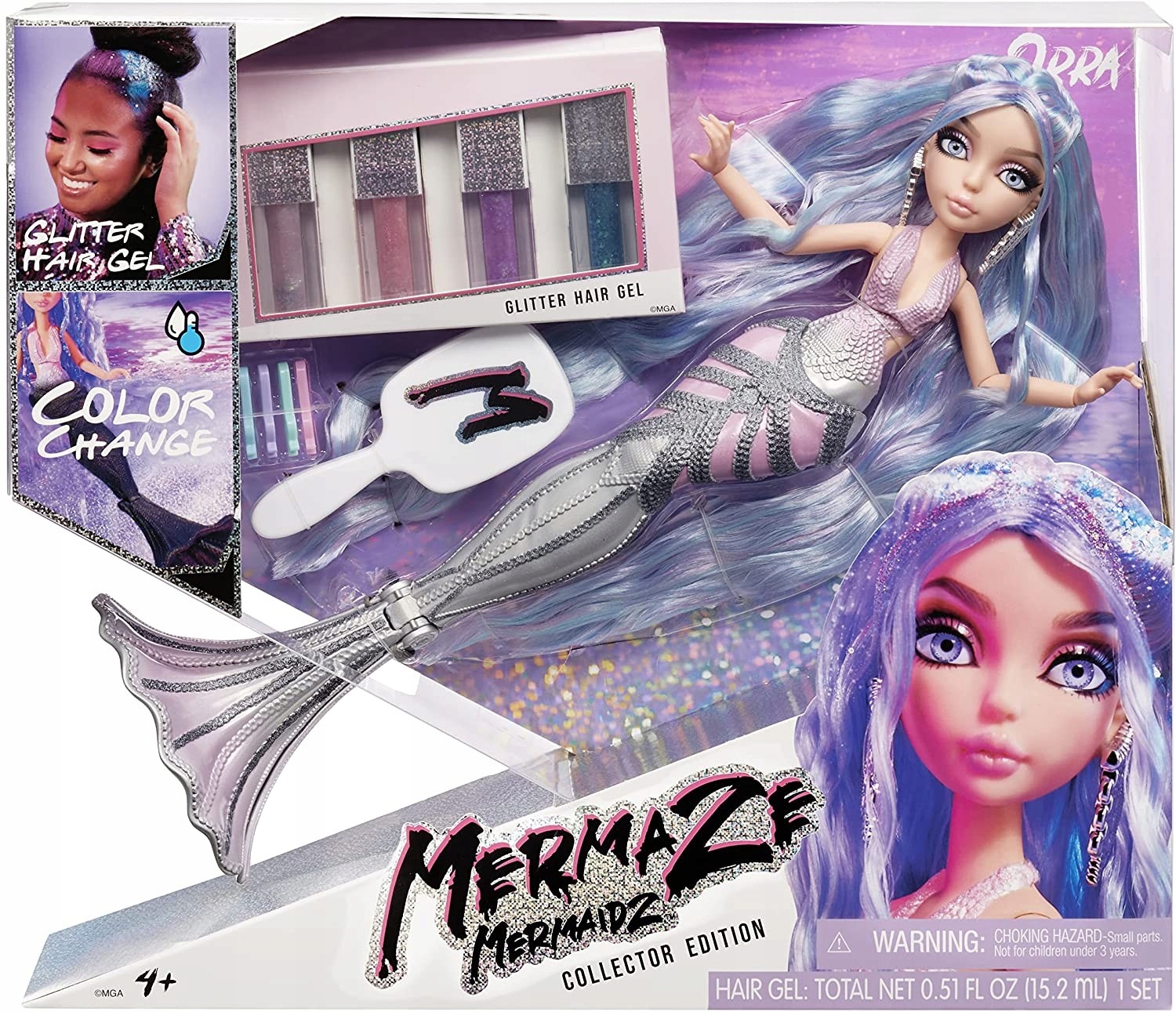 LALKA SYRENKA MERMAZE MERMAIDZ ORRA ZESTAW DELUXE
