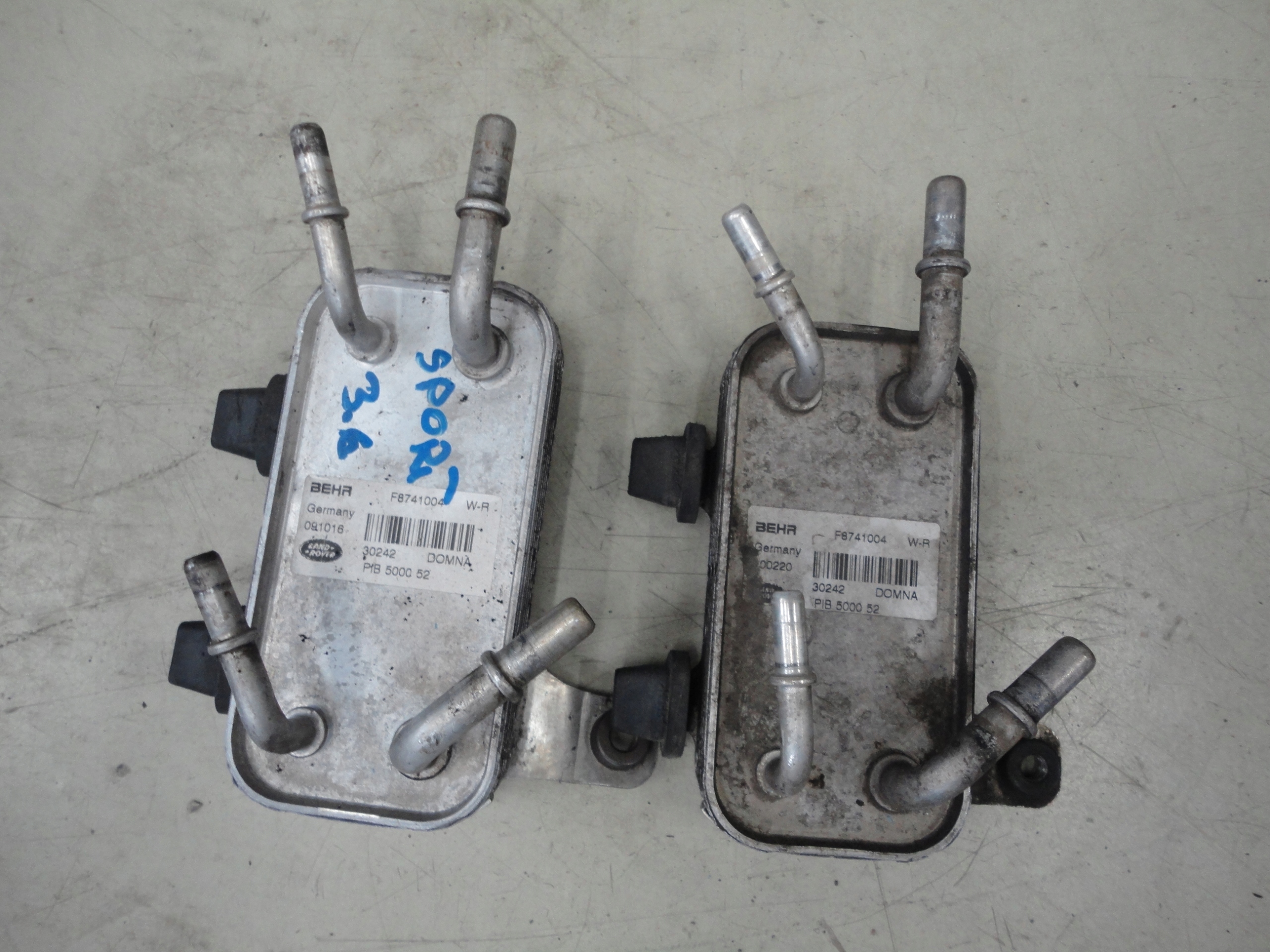 CHŁODNICA PALIWA RANGE ROVER F8741004 F8741005