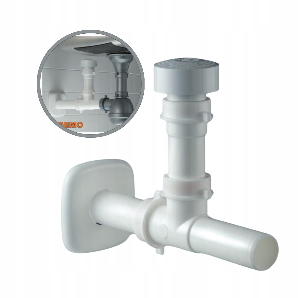 Súprava prevzdušňovača Durgo DN40 s trojníkom do kuchyne