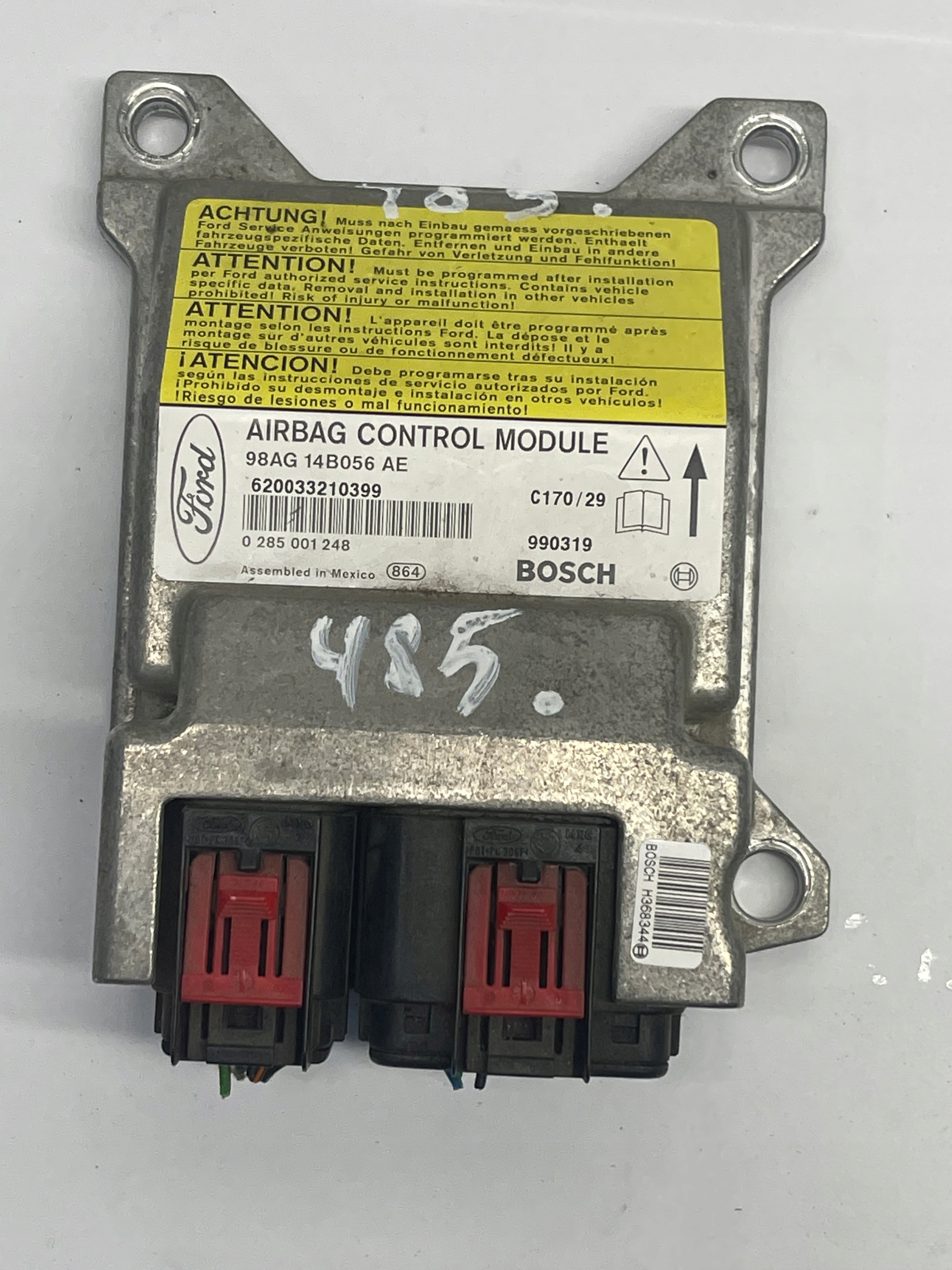 1 of 30 module control unit AIR BAG Ford OE 98AG14B056AE