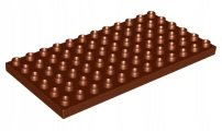 

Lego Duplo 4196 Płytka Brązowa 6x12 Nowa (50g)